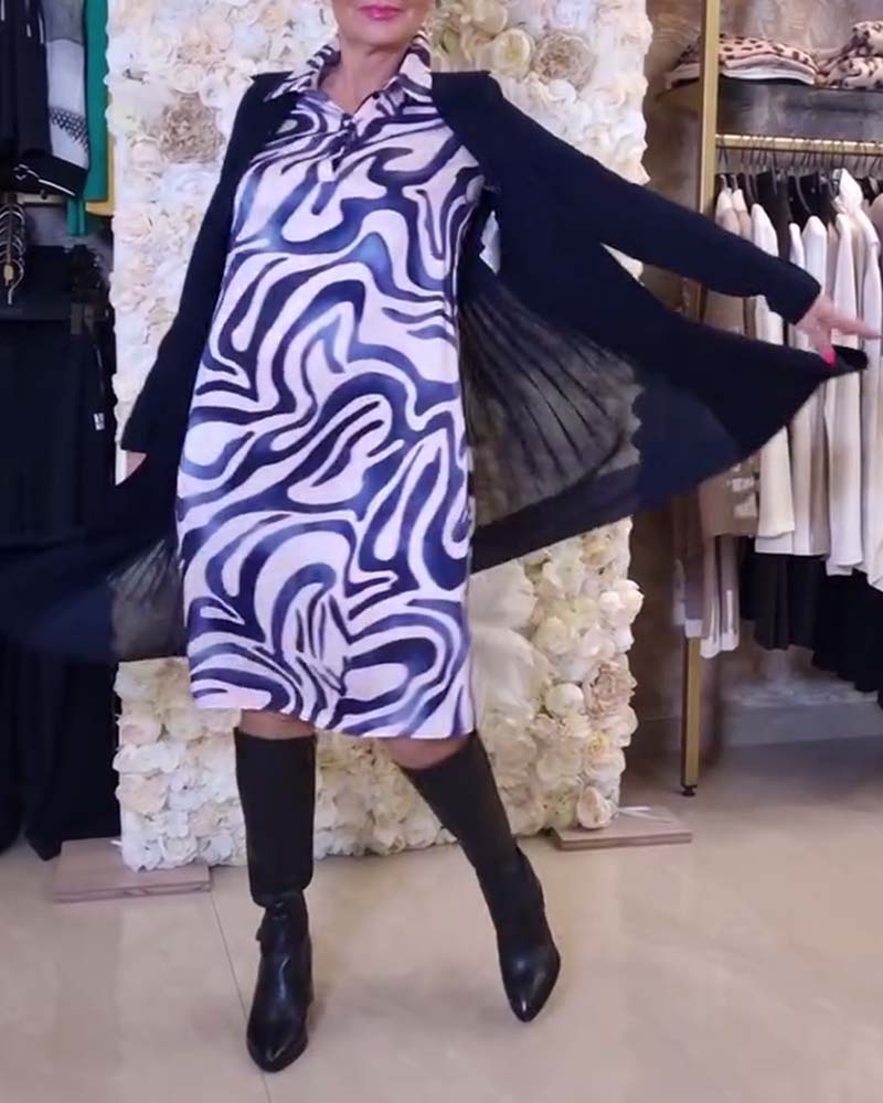 Vestito Enea 💙 con cardigan abbinato 🎁