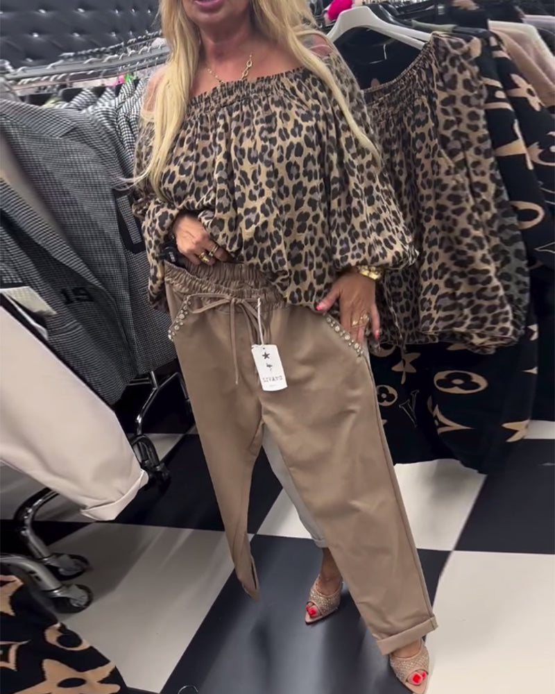 Maglia Leopard Chic 🐆