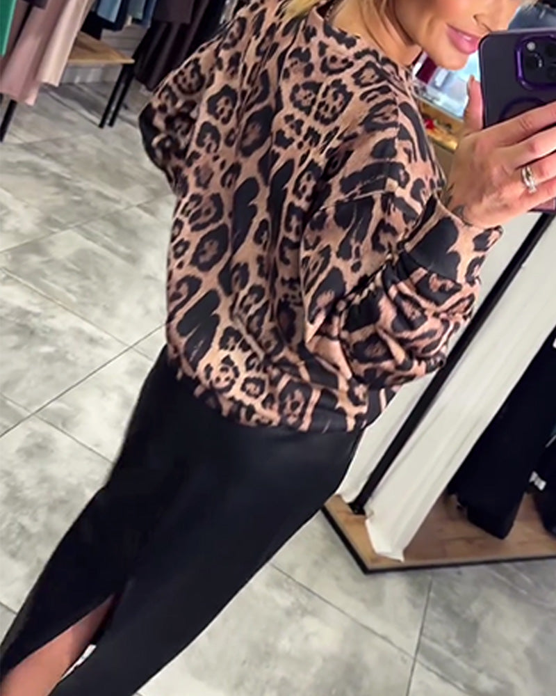 Maglia Leopard Natasha ✨