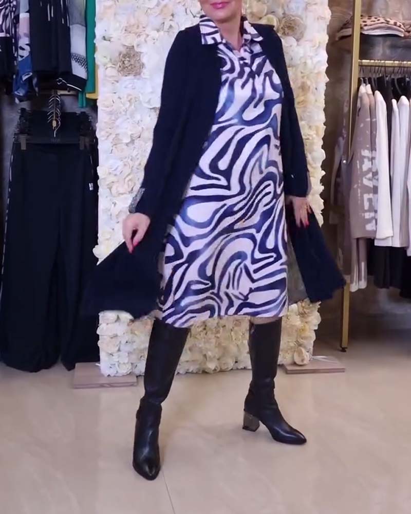 Vestito Enea 💙 con cardigan abbinato 🎁
