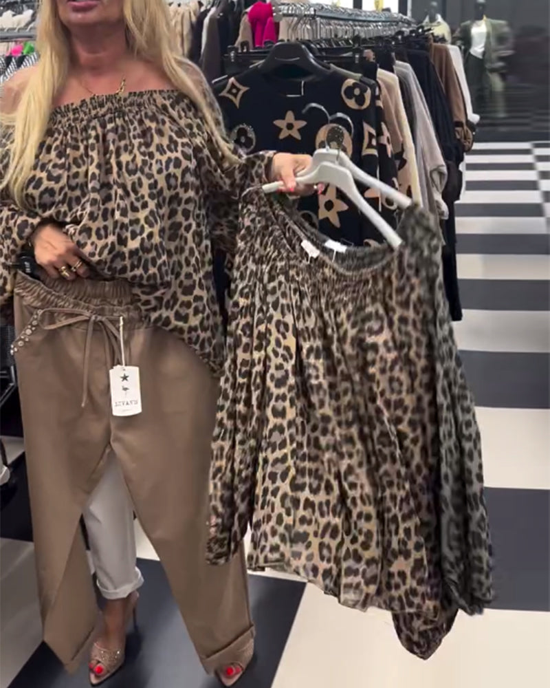 Maglia Leopard Chic 🐆