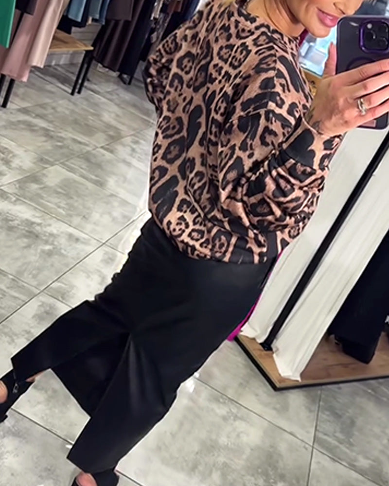 Maglia Leopard Natasha ✨