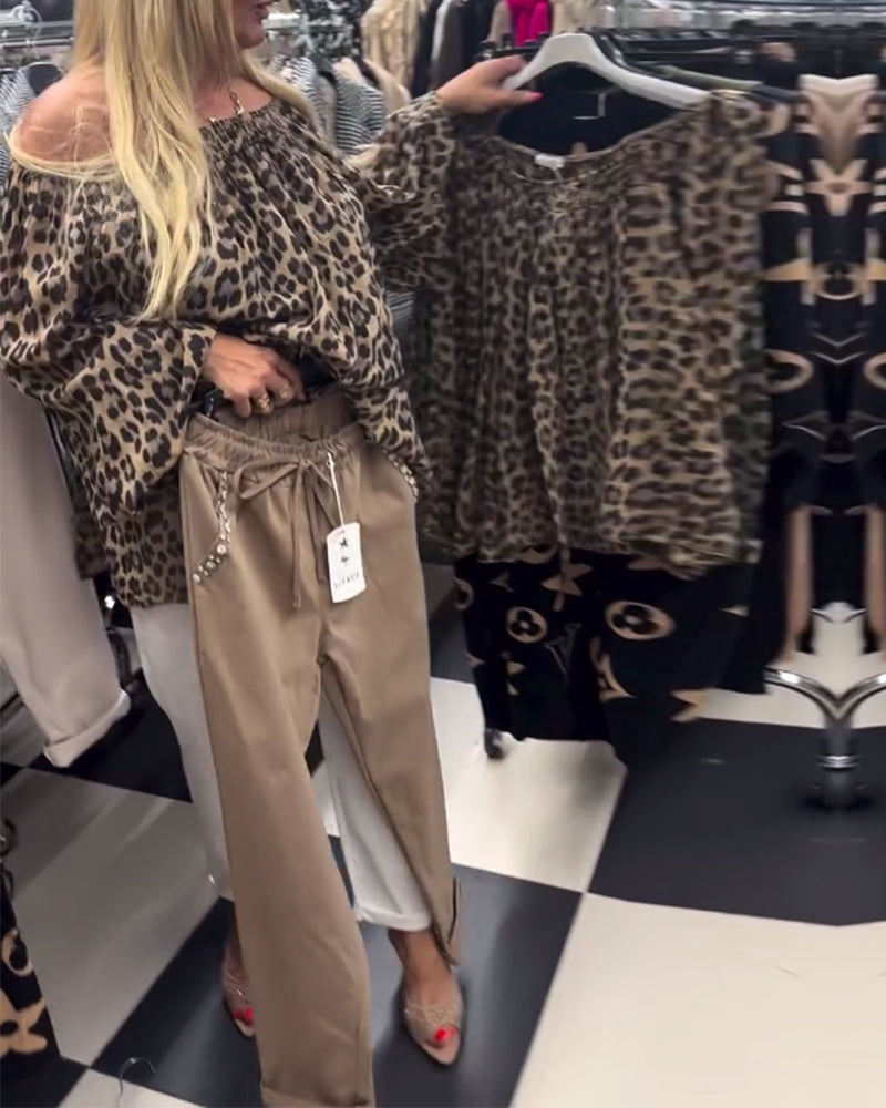 Maglia Leopard Chic 🐆