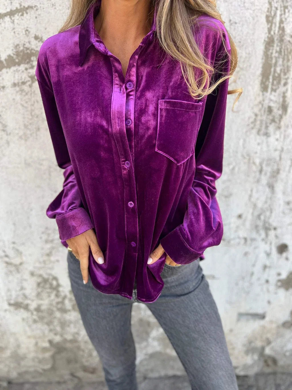 Camicia Ester ✨ in morbido velluto