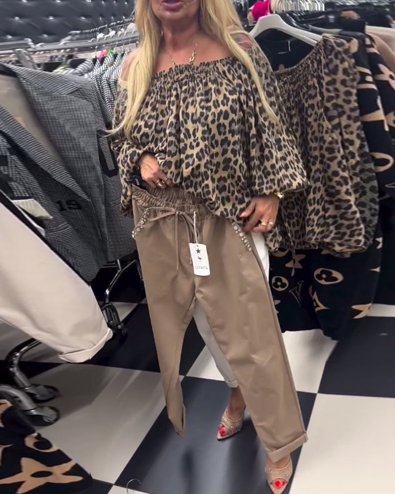 Maglia Leopard Chic 🐆