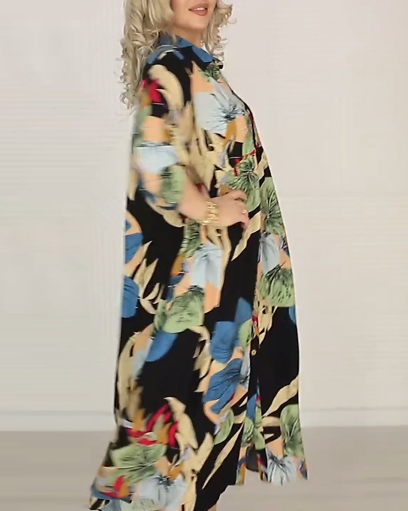 Vestito Uranio Multicolor Floreale
