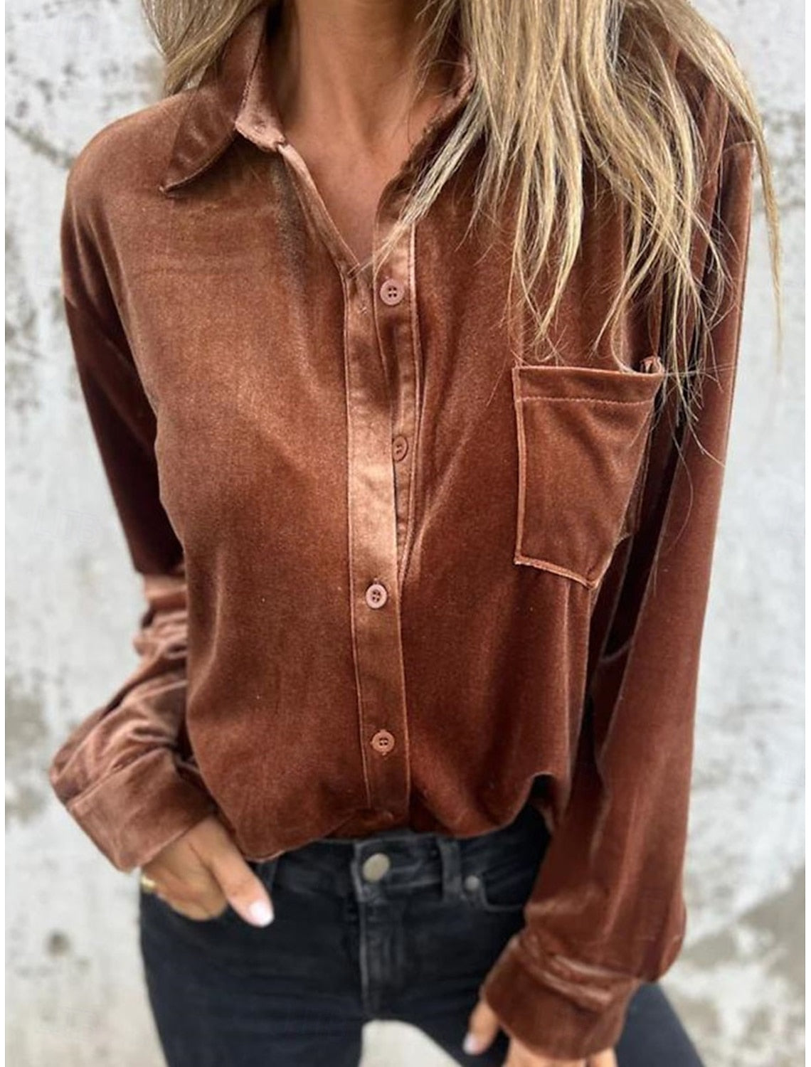 Camicia Ester ✨ in morbido velluto