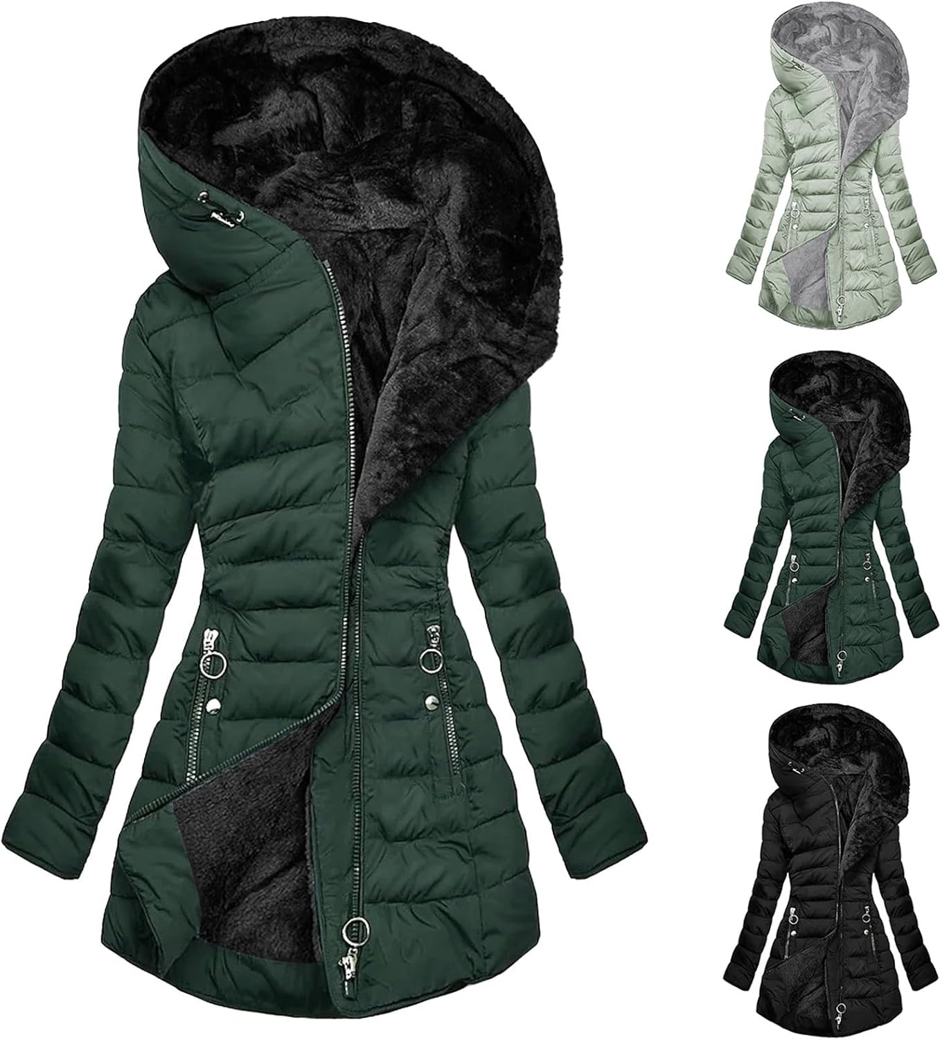 Cappotto Con Pellicia Interna ✨