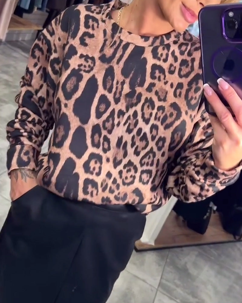 Maglia Leopard Natasha ✨