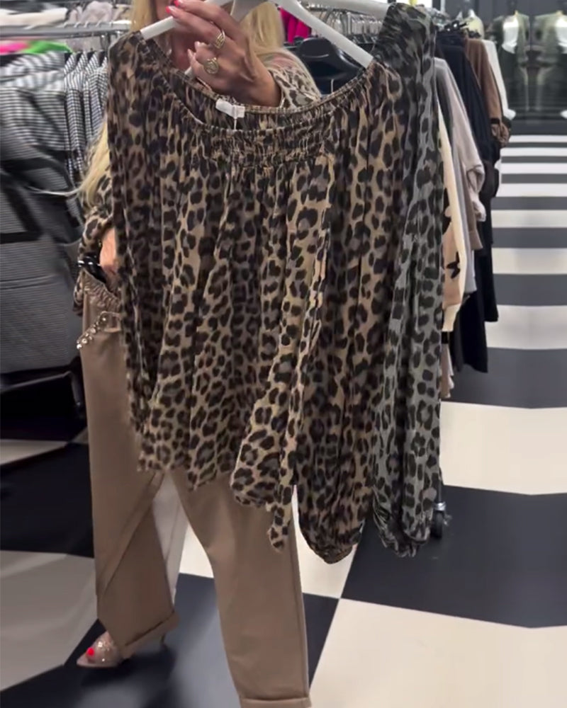 Maglia Leopard Chic 🐆